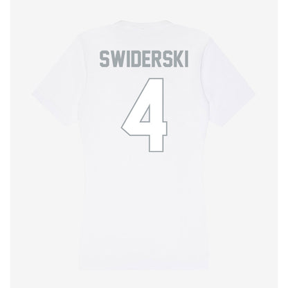 Ohio State - NCAA Women's Ice Hockey : Sara Swiderski - Classic Shersey Women's V-Neck T-Shirt-1