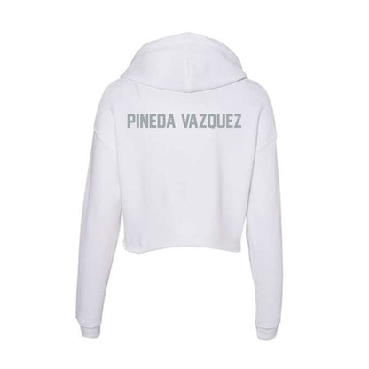 Ohio State - NCAA Women's Swimming & Diving : Paola Pineda Vazquez - Classic Shersey Women's Crop Fleece Hoodie-1