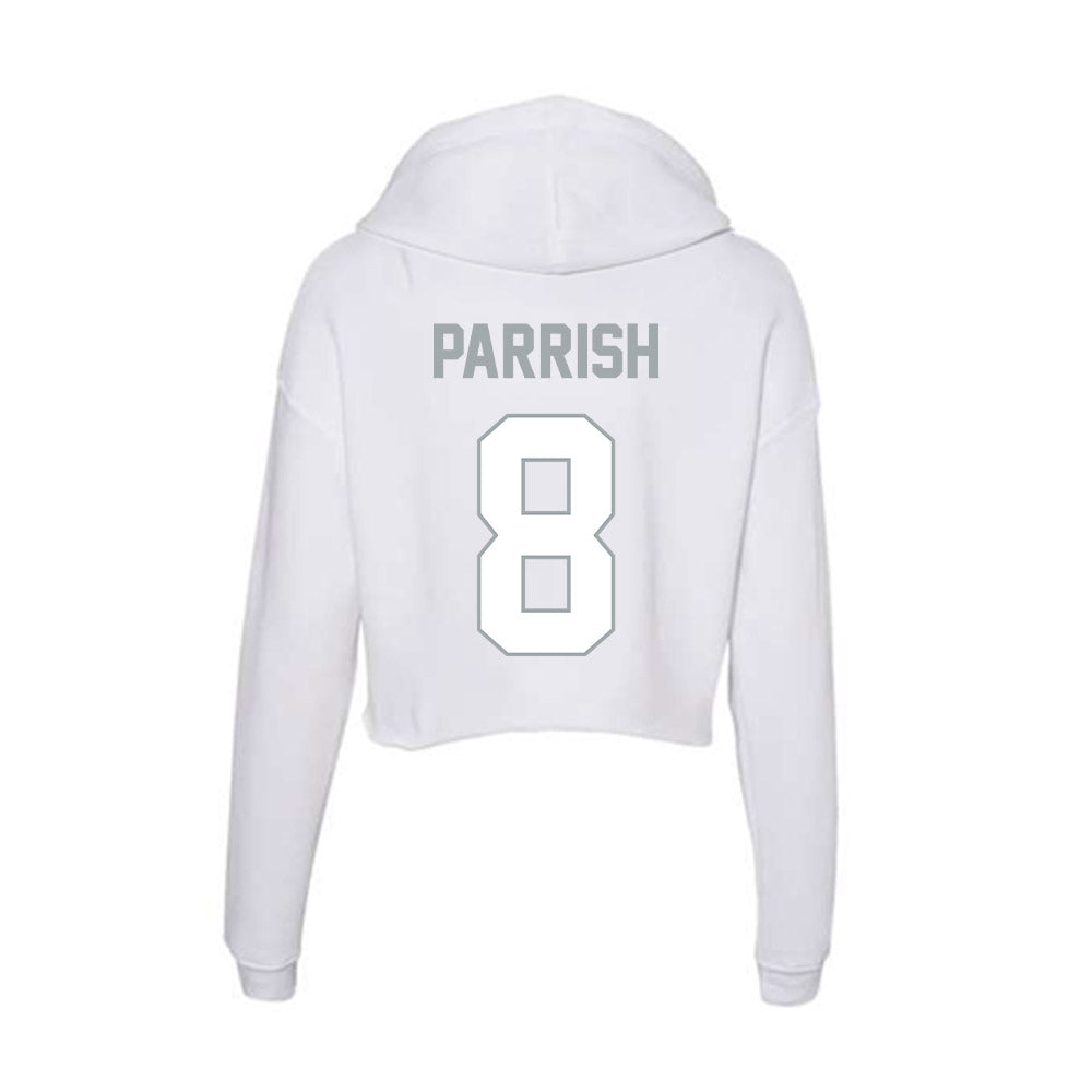 Ohio State - NCAA Men's Basketball : Micah Parrish - Classic Shersey Women's Crop Fleece Hoodie-1