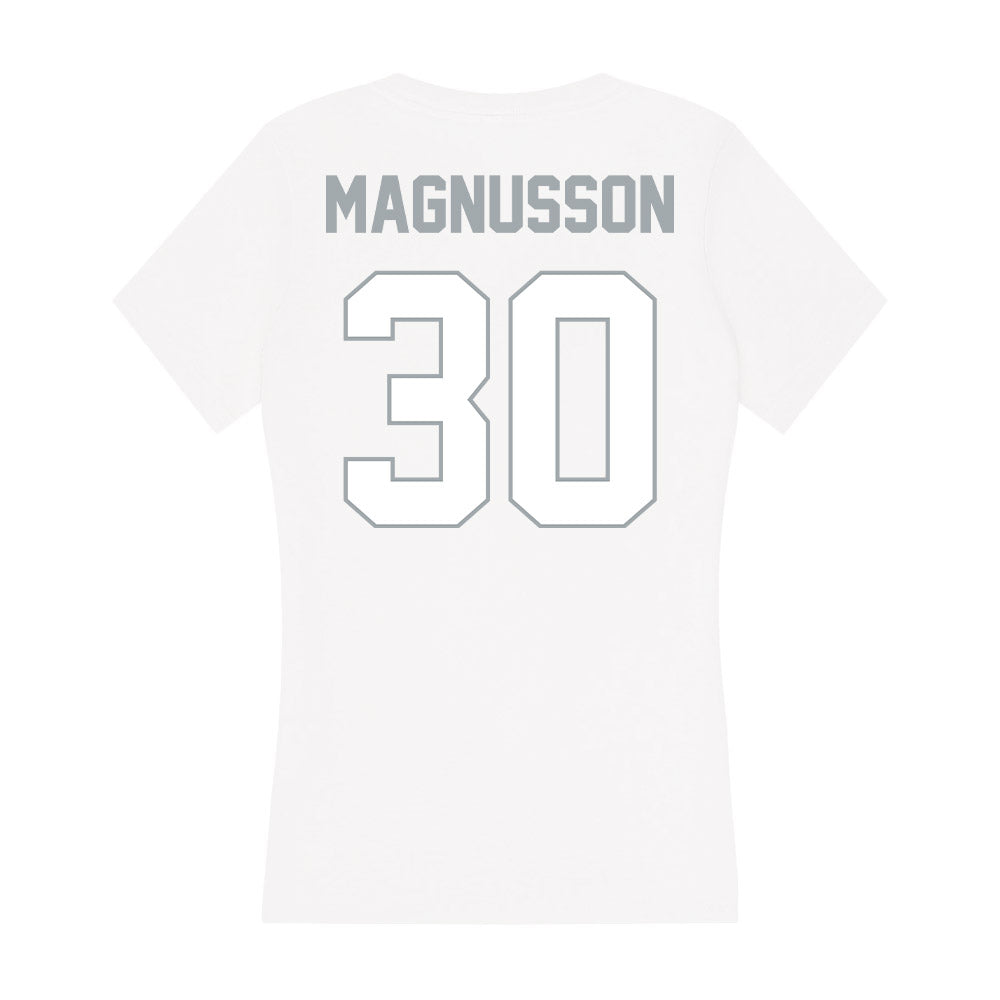 Ohio State - NCAA Men's Soccer : Siggi Magnusson - Classic Shersey Women's V-Neck T-Shirt-1