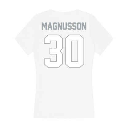 Ohio State - NCAA Men's Soccer : Siggi Magnusson - Classic Shersey Women's V-Neck T-Shirt-1