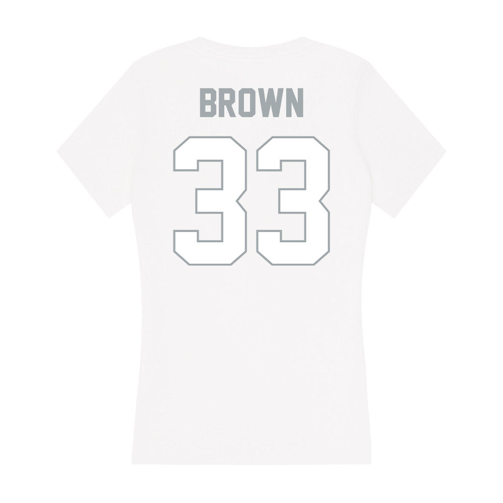 Ohio State - NCAA Football : Devin Brown - Classic Shersey Women's V-Neck T-Shirt-1