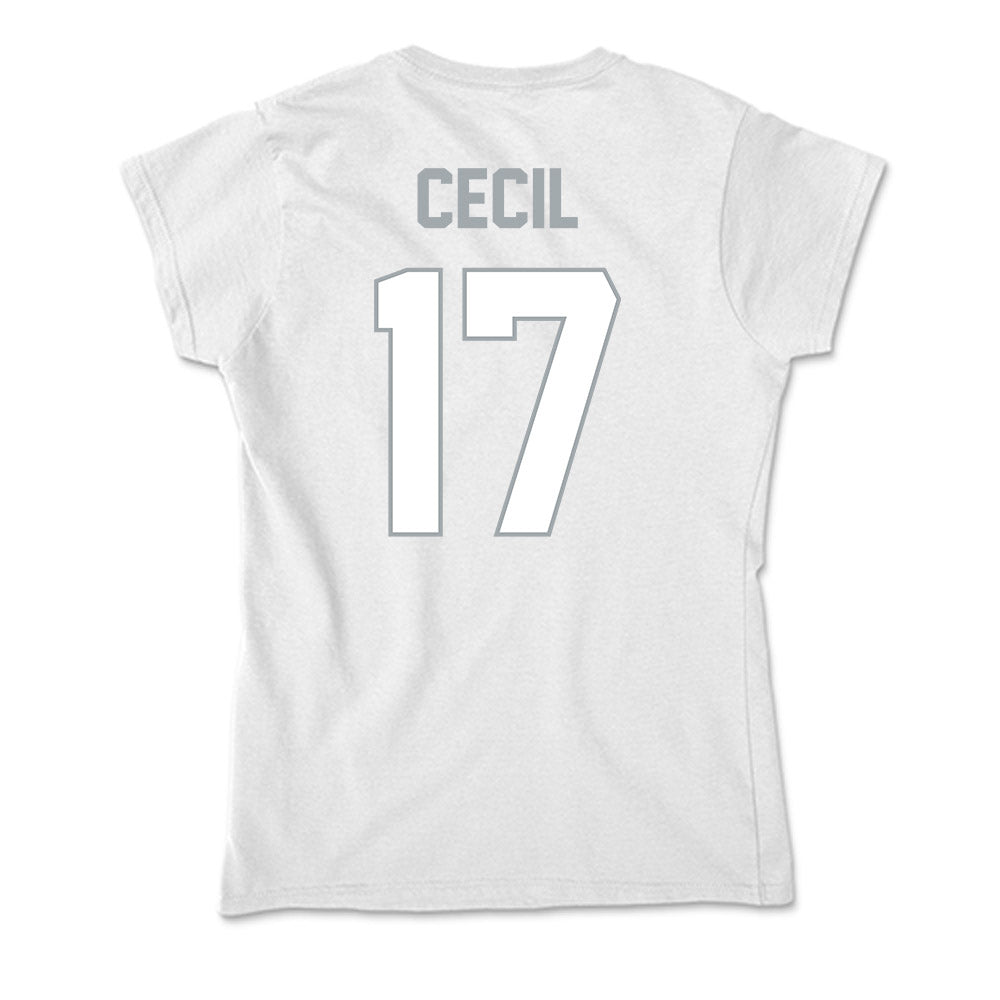 Ohio State - NCAA Baseball : Jack Cecil - Soft Style Women’s T-Shirt-1