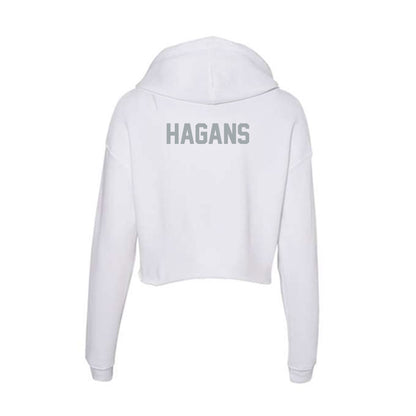 Ohio State - NCAA Women's Track & Field : Amoi Hagans - Women's Crop Fleece Hoodie-1