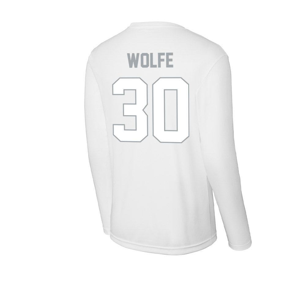 Ohio State - NCAA Football : Preston Wolfe - Activewear Long Sleeve T-Shirt-1