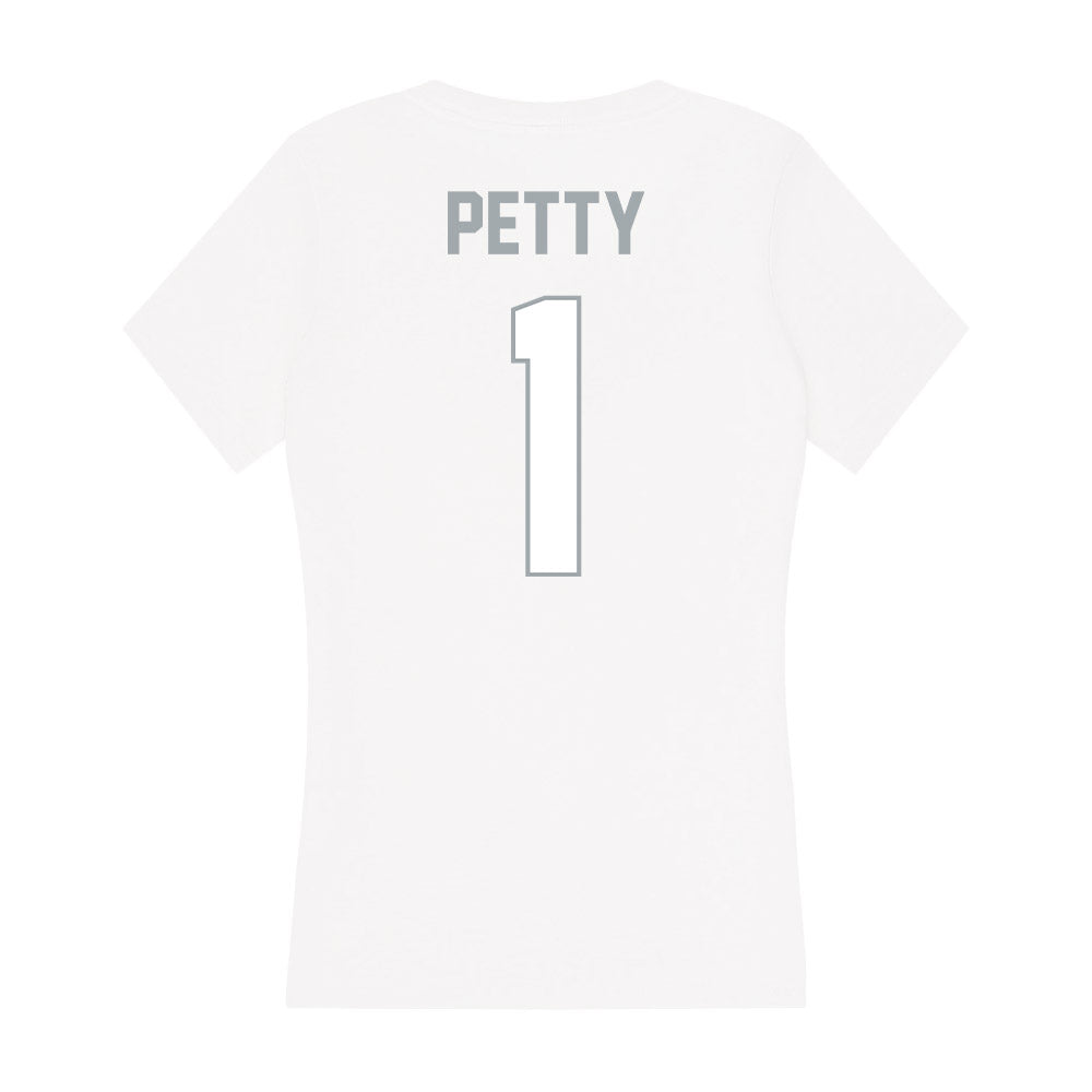 Ohio State - NCAA Women's Basketball : Ajae Petty - Classic Shersey Women's V-Neck T-Shirt-1