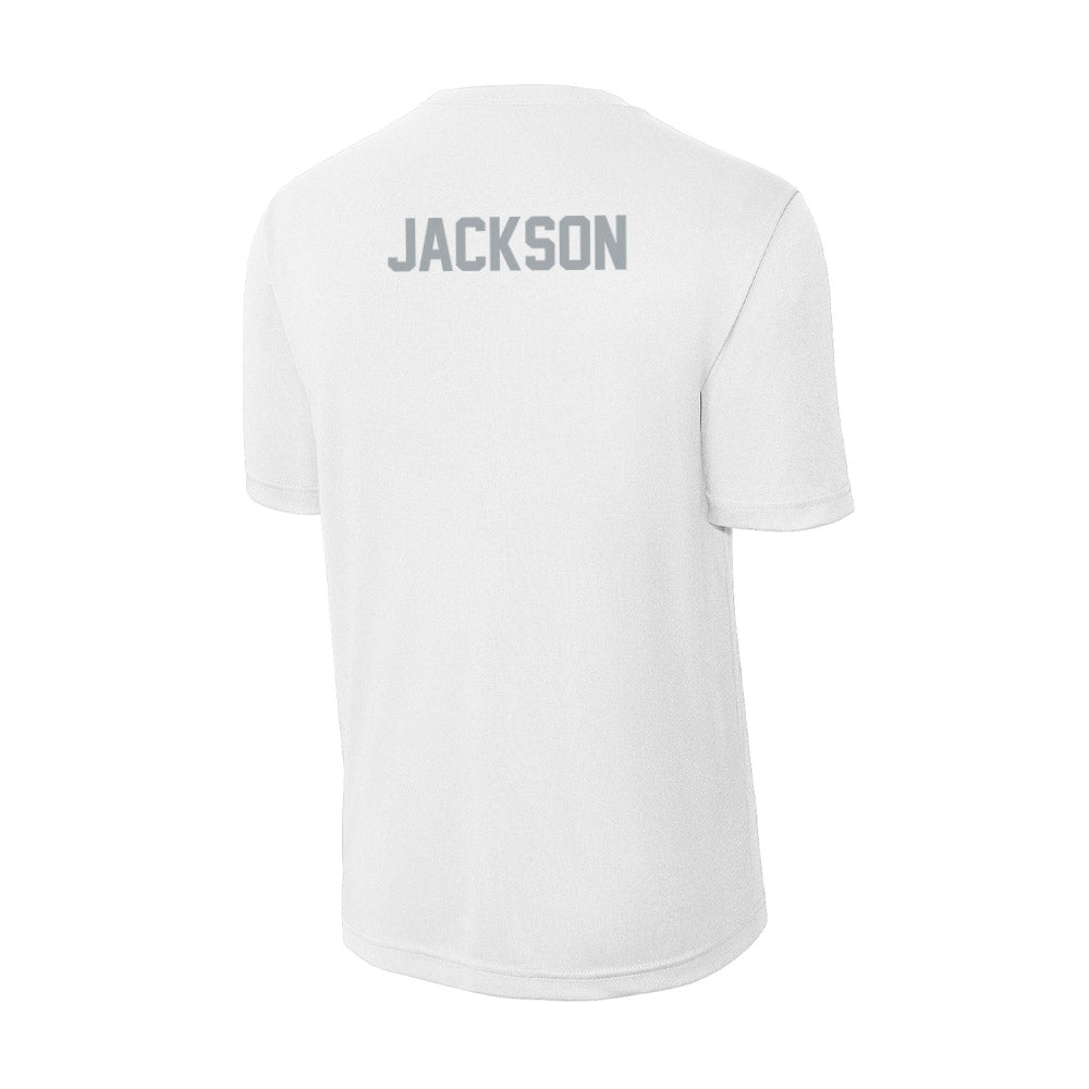 Ohio State - NCAA Women's Gymnastics : Ava Jackson - Activewear T-Shirt-1