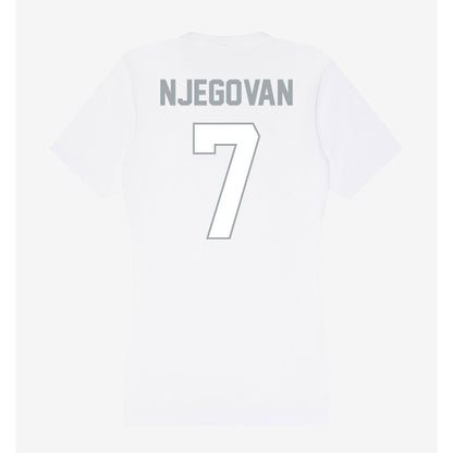 Ohio State - NCAA Men's Basketball : Ivan Njegovan - Women's V-Neck T-Shirt-1