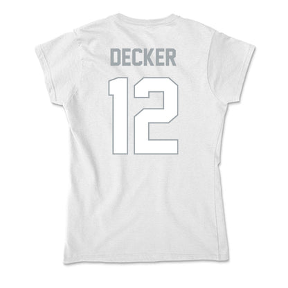 Ohio State - NCAA Women's Soccer : Micayla Decker - Soft Style Women’s T-Shirt-1