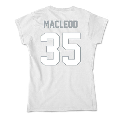 Ohio State - NCAA Women's Ice Hockey : Hailey MacLeod - Classic Shersey Soft Style Women’s T-Shirt-1