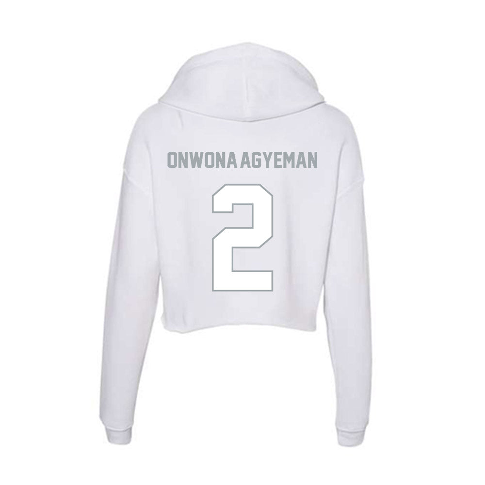 Ohio State - NCAA Men's Soccer : Dyland Onwona-Agyeman - Classic Shersey Women's Crop Fleece Hoodie-1