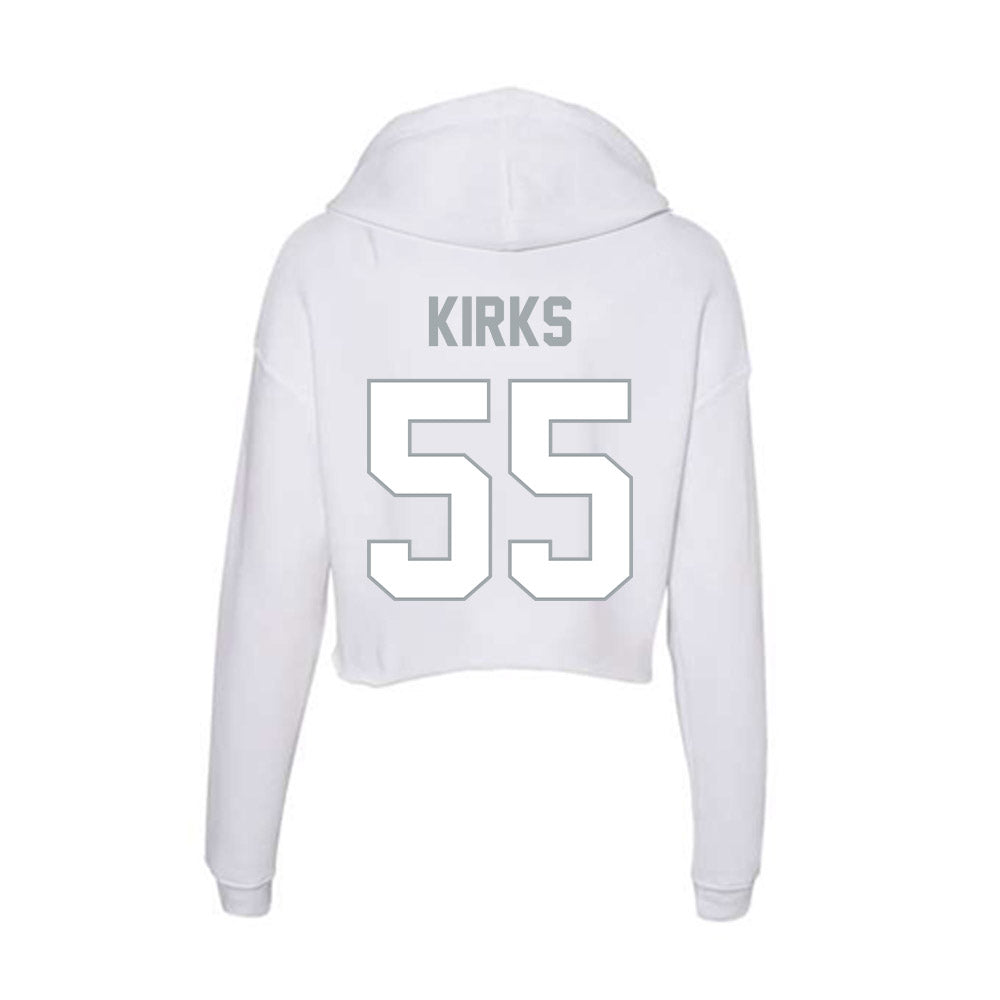 Ohio State - NCAA Football : Dominic Kirks - Women's Crop Fleece Hoodie-1