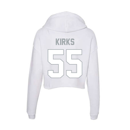 Ohio State - NCAA Football : Dominic Kirks - Women's Crop Fleece Hoodie-1