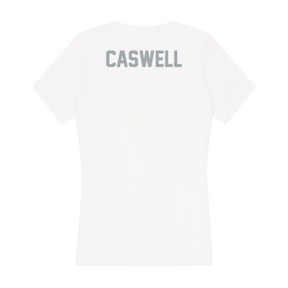 Ohio State - NCAA Men's Swimming & Diving : Reid Caswell - Classic Shersey Women's V-Neck T-Shirt-1