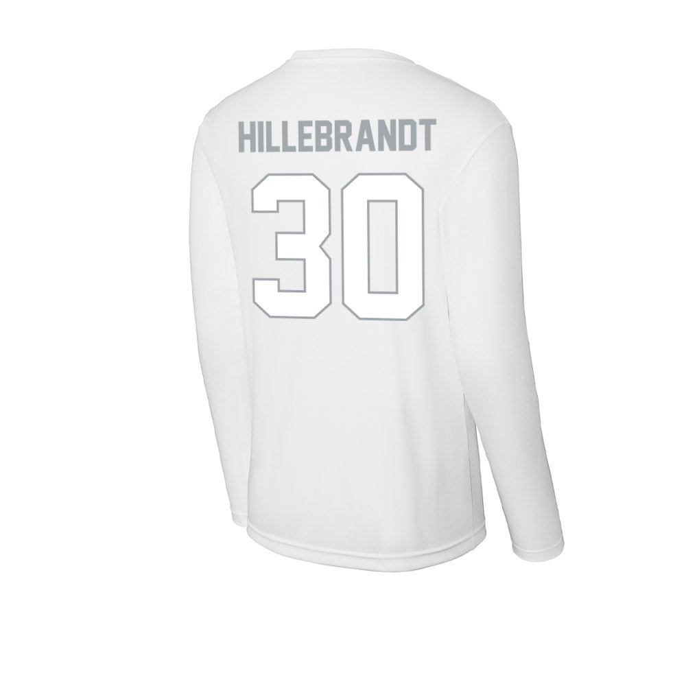 Ohio State - NCAA Men's Ice Hockey : Sam Hillebrandt - Activewear Long Sleeve T-Shirt-1