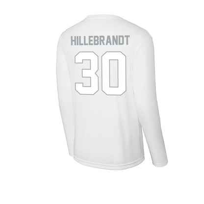 Ohio State - NCAA Men's Ice Hockey : Sam Hillebrandt - Activewear Long Sleeve T-Shirt-1