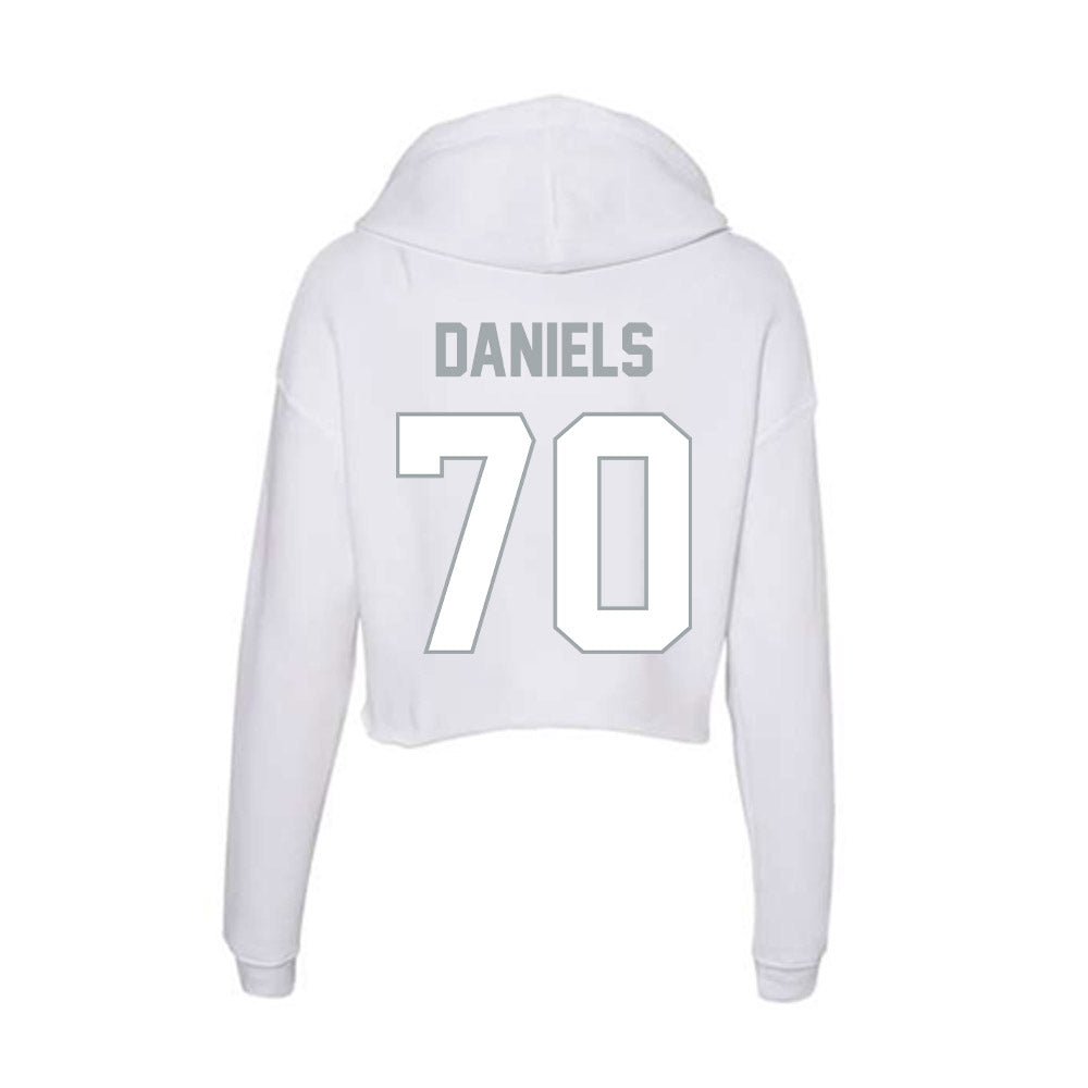 Ohio State - NCAA Football : Phillip Daniels - Women's Crop Fleece Hoodie-1