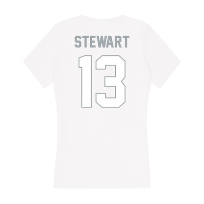 Ohio State - NCAA Men's Basketball : Sean Stewart - Classic Shersey Women's V-Neck T-Shirt-1