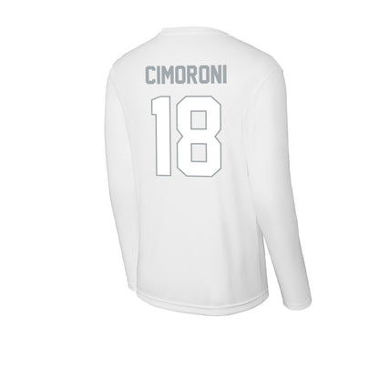 Ohio State - NCAA Women's Ice Hockey : Maxine Cimoroni - Activewear Long Sleeve T-Shirt-1