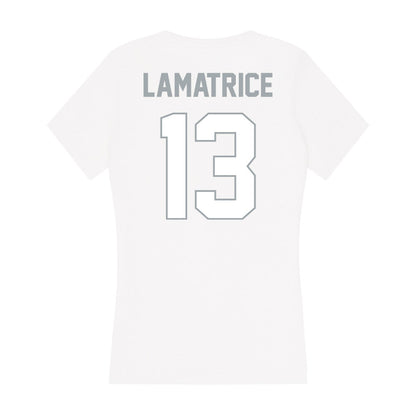 Ohio State - NCAA Men's Lacrosse : Angelo Lamatrice - Classic Shersey Women's V-Neck T-Shirt-1