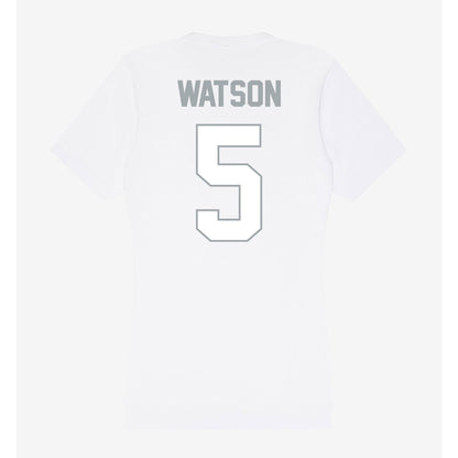 Ohio State - NCAA Women's Basketball : Ava Watson - Classic Shersey Women's V-Neck T-Shirt-1