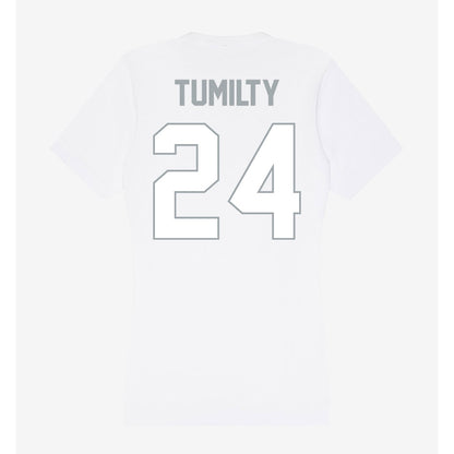 Ohio State - NCAA Women's Soccer : Callie Tumilty - Women's V-Neck T-Shirt-1