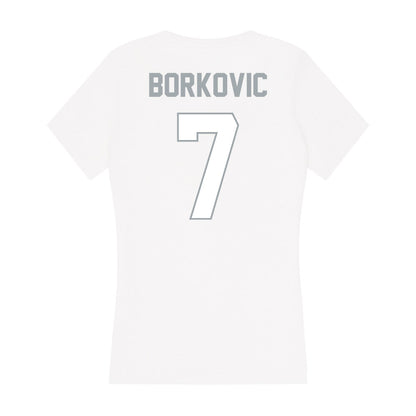 Ohio State - NCAA Men's Soccer : Marko Borkovic - Classic Shersey Women's V-Neck T-Shirt-1