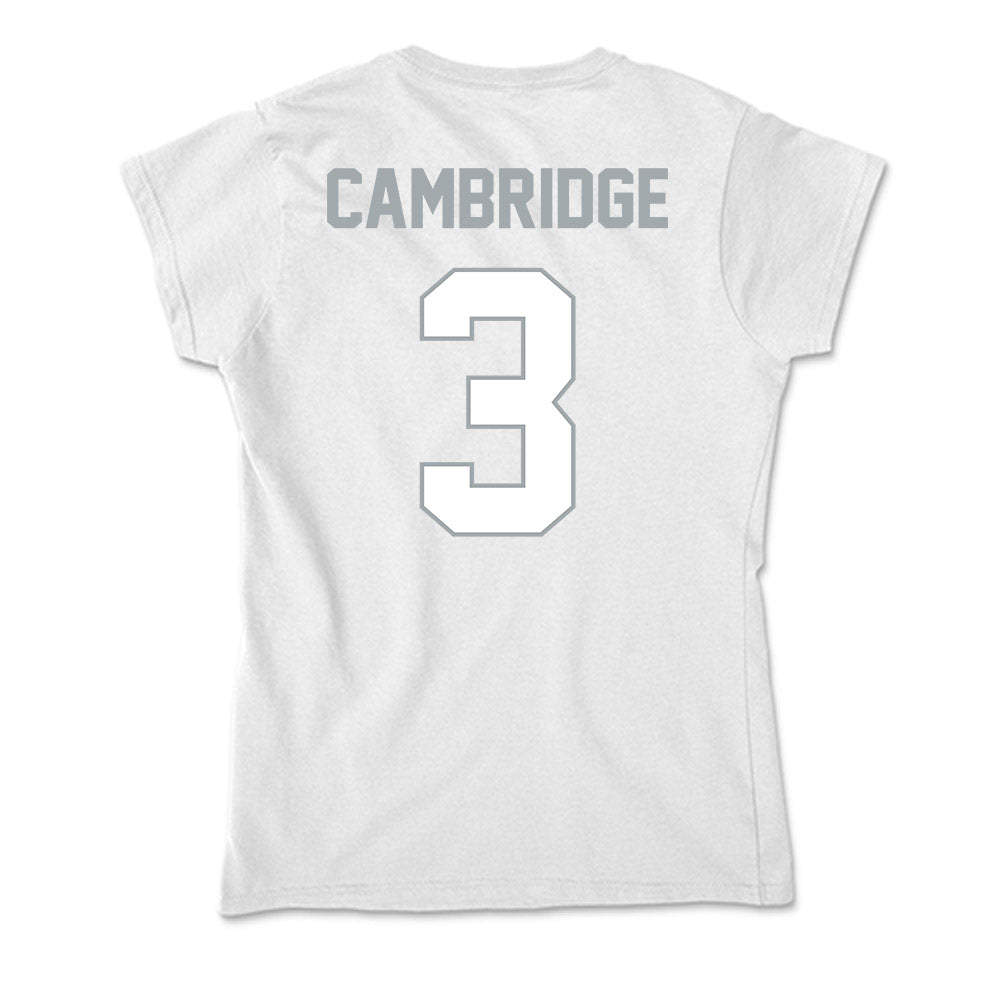 Ohio State - NCAA Women's Basketball : Kennedy Cambridge - Classic Shersey Soft Style Women’s T-Shirt-1