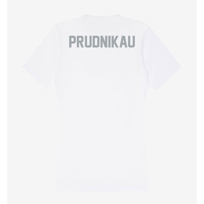 Ohio State - NCAA Men's Swimming & Diving : Gherman Prudnikau - Women's V-Neck T-Shirt-1