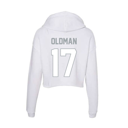 Ohio State - NCAA Men's Lacrosse : Jack Oldman - Classic Shersey Women's Crop Fleece Hoodie-1