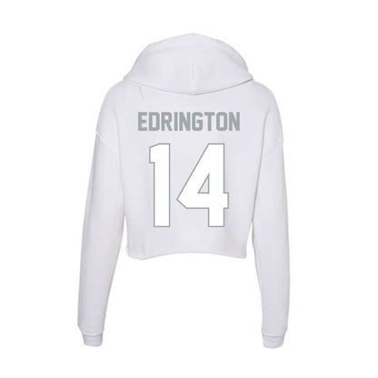 Ohio State - NCAA Baseball : Andrew Edrington - Classic Shersey Women's Crop Fleece Hoodie-1