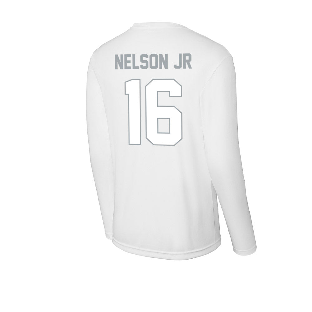 Ohio State - NCAA Football : Keenan Nelson Jr - Classic Shersey Activewear Long Sleeve T-Shirt-1