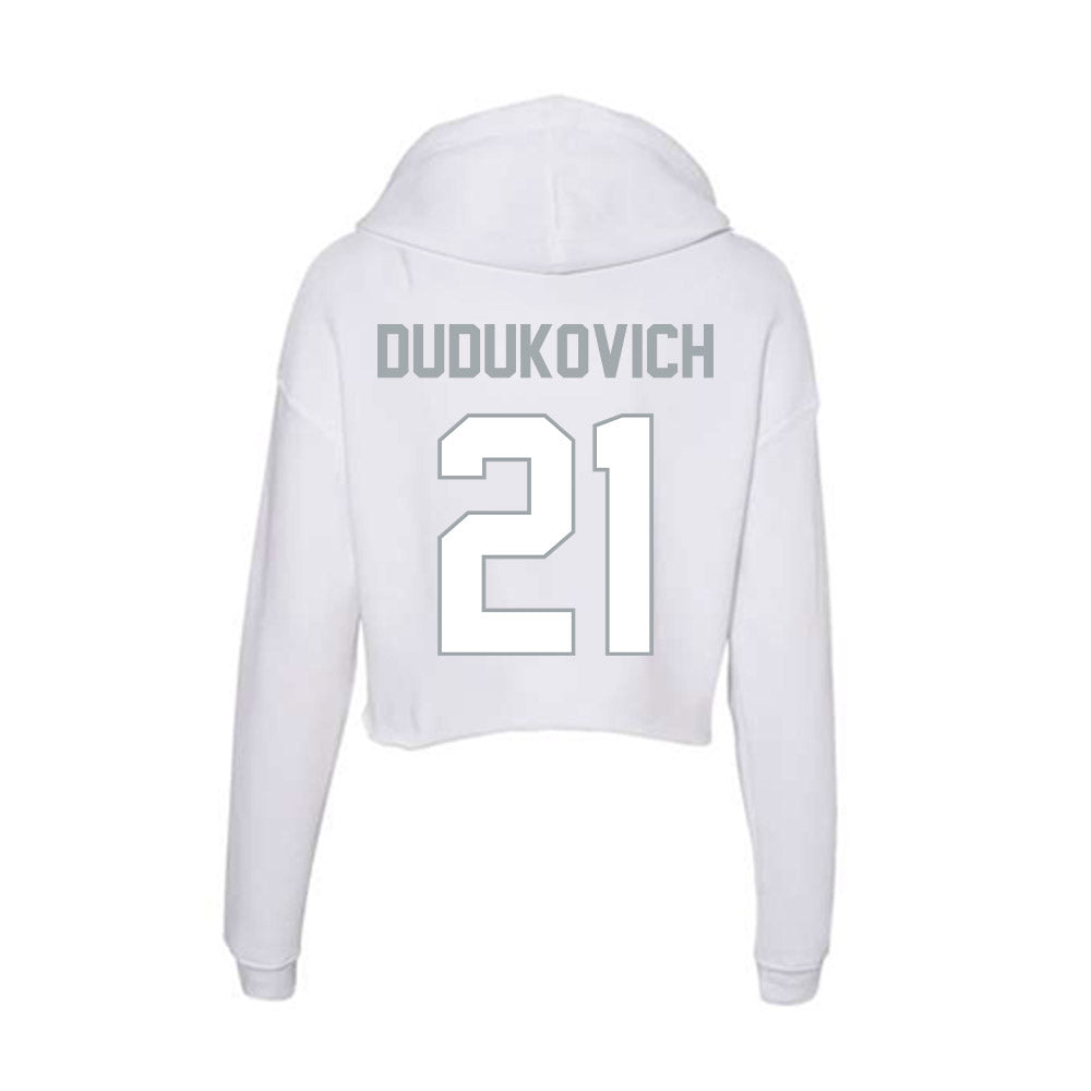 Ohio State - NCAA Women's Soccer : Kailyn Dudukovich - Classic Shersey Women's Crop Fleece Hoodie-1