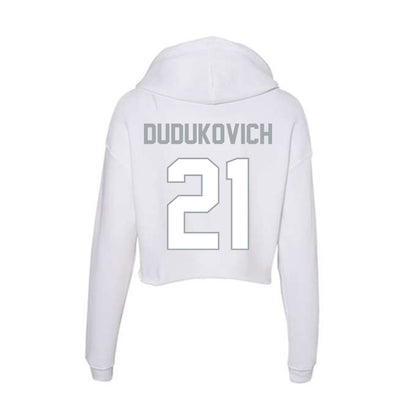 Ohio State - NCAA Women's Soccer : Kailyn Dudukovich - Classic Shersey Women's Crop Fleece Hoodie-1