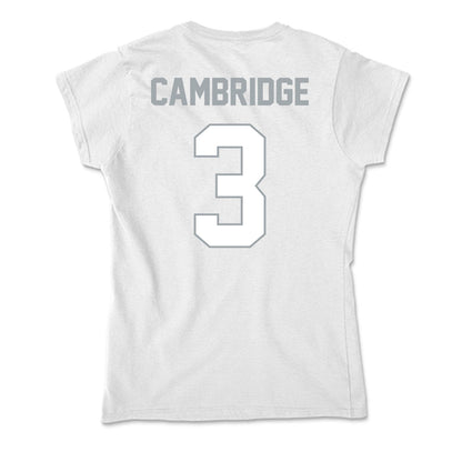 Ohio State - NCAA Women's Basketball : Kennedy Cambridge - Classic Shersey Soft Style Women’s T-Shirt-1