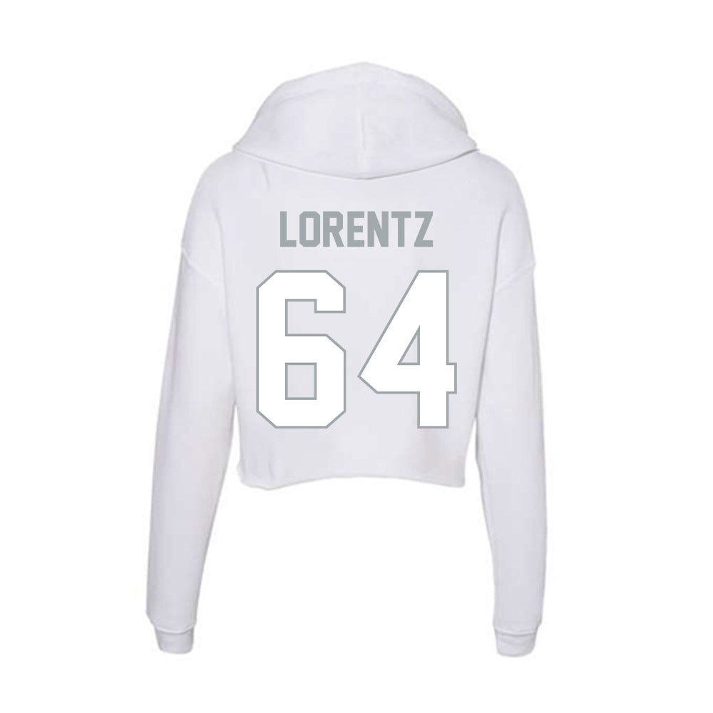 Ohio State - NCAA Football : Simon Lorentz - Classic Shersey Women's Crop Fleece Hoodie-1