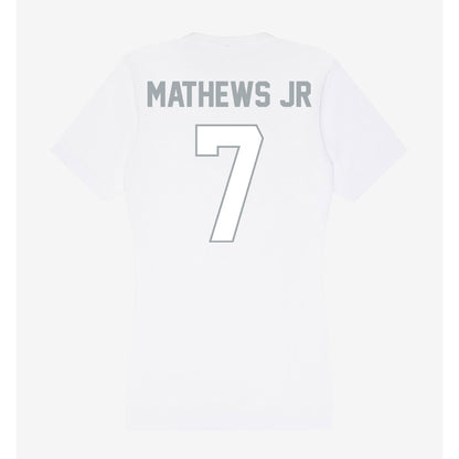 Ohio State - NCAA Football : Jermaine Mathews Jr - Classic Shersey Women's V-Neck T-Shirt-1