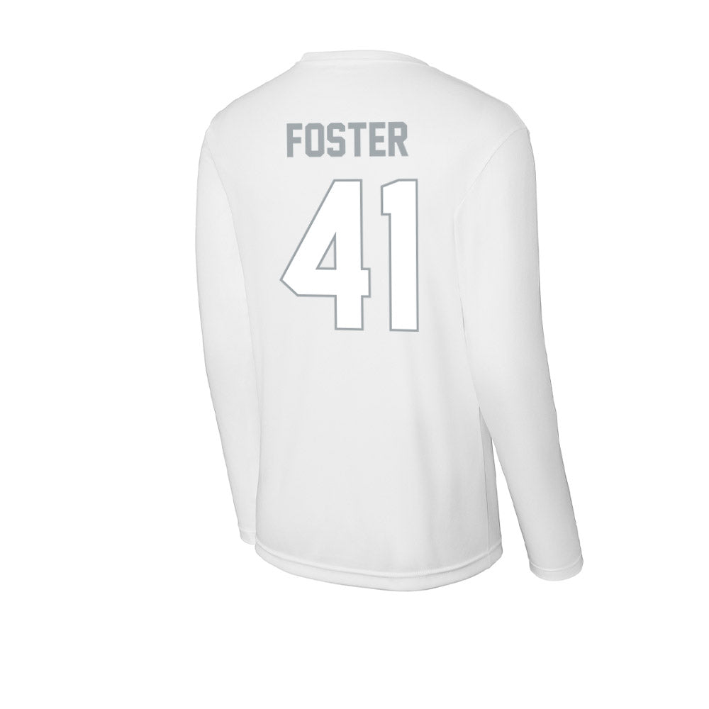 Ohio State - NCAA Men's Lacrosse : Kyle Foster - Classic Shersey Activewear Long Sleeve T-Shirt-1
