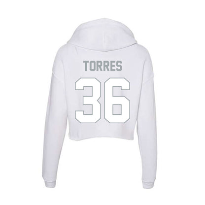 Ohio State - NCAA Women's Lacrosse : Jocelyn Torres - Classic Shersey Women's Crop Fleece Hoodie-1