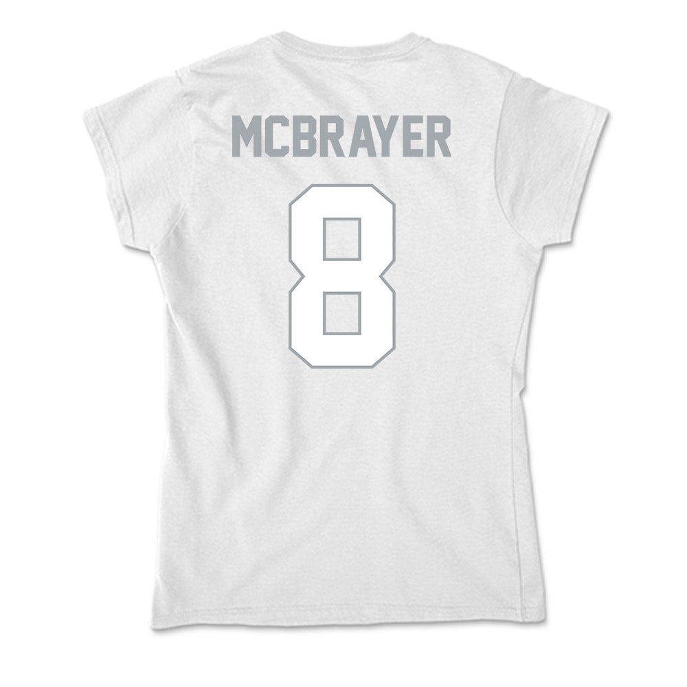 Ohio State - NCAA Men's Ice Hockey : Nathan McBrayer - Classic Shersey Soft Style Women’s T-Shirt-1
