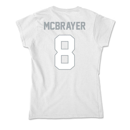 Ohio State - NCAA Men's Ice Hockey : Nathan McBrayer - Classic Shersey Soft Style Women’s T-Shirt-1