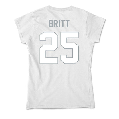Ohio State - NCAA Women's Soccer : Elle Britt - Soft Style Women’s T-Shirt-1