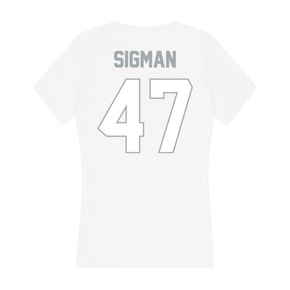 Ohio State - NCAA Baseball : Zak Sigman - Classic Shersey Women's V-Neck T-Shirt-1