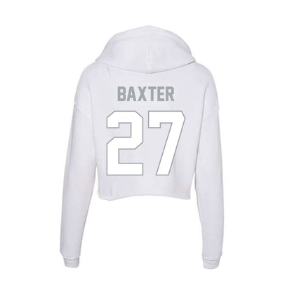 Ohio State - NCAA Women's Ice Hockey : Jordan Baxter - Classic Shersey Women's Crop Fleece Hoodie-1