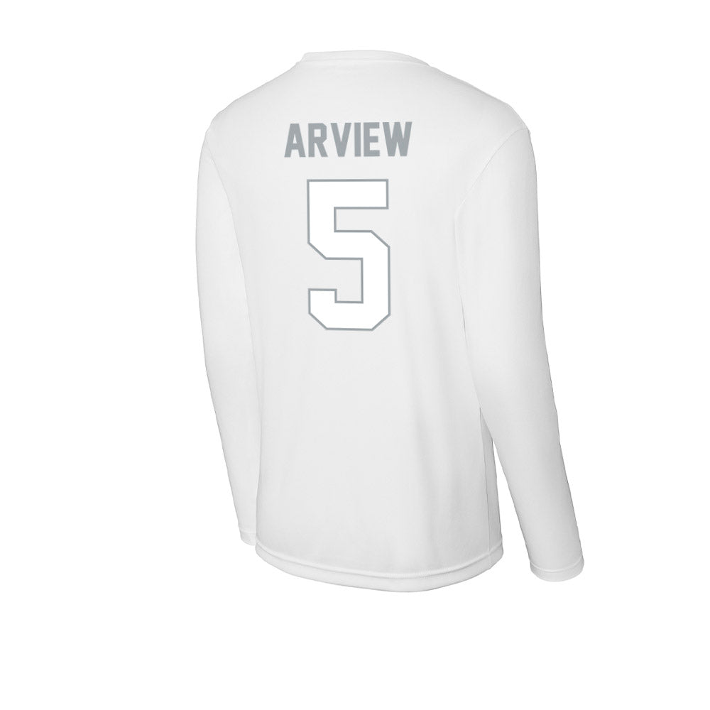 Ohio State - NCAA Baseball : Bryer Arview - Activewear Long Sleeve T-Shirt-1