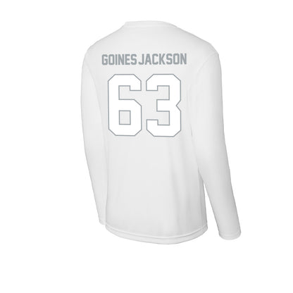 Ohio State - NCAA Football : Julian Goines-Jackson - Activewear Long Sleeve T-Shirt-1