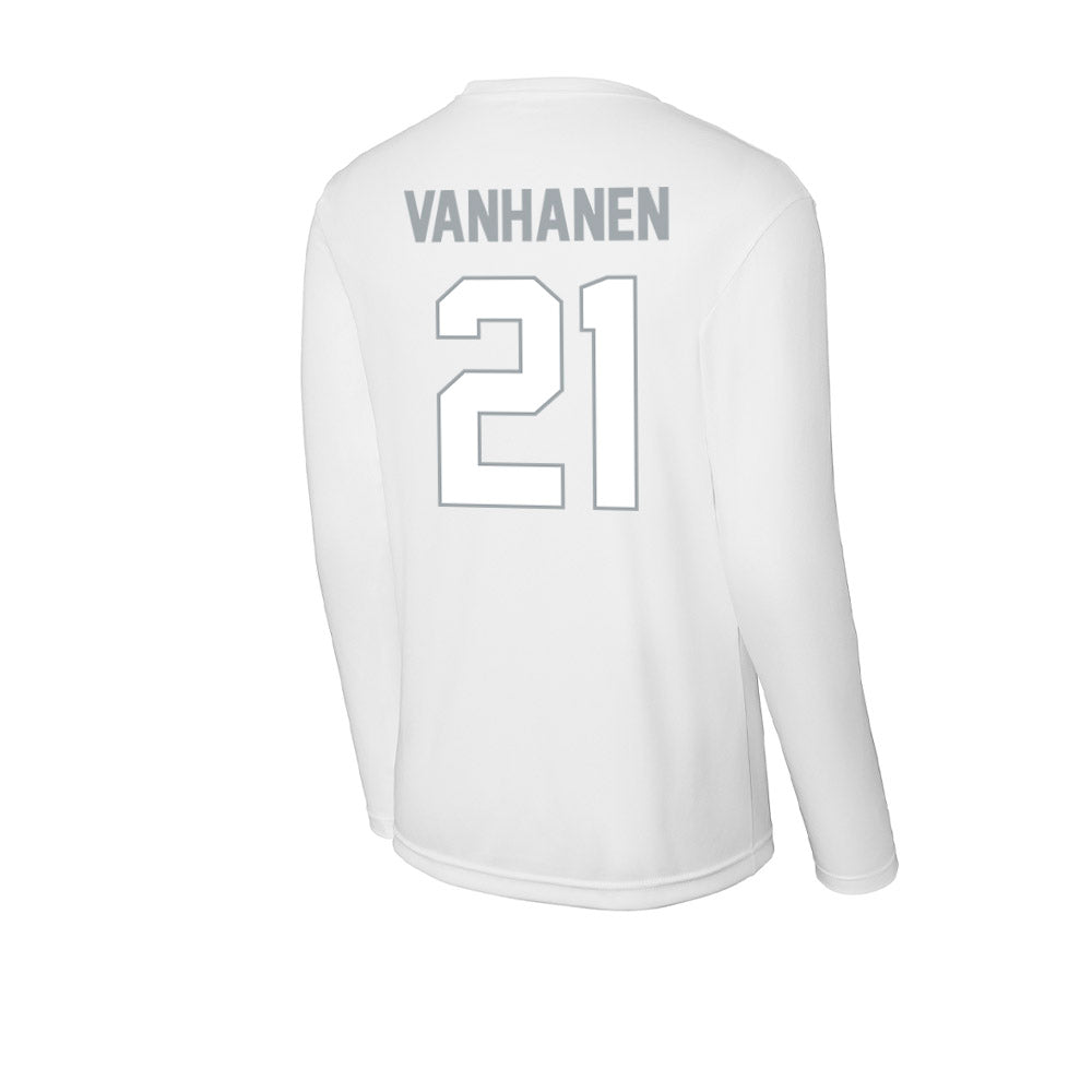 Ohio State - NCAA Women's Ice Hockey : Sanni Vanhanen - Activewear Long Sleeve T-Shirt-1