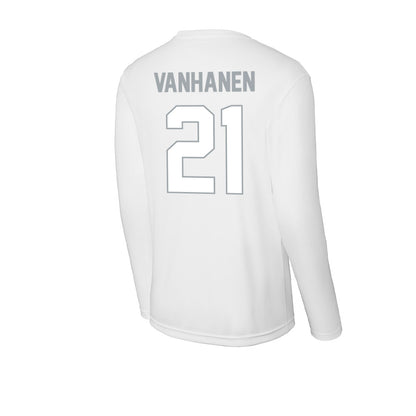 Ohio State - NCAA Women's Ice Hockey : Sanni Vanhanen - Activewear Long Sleeve T-Shirt-1