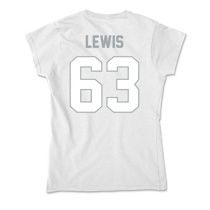 Ohio State - NCAA Men's Ice Hockey : Nathan Lewis - Classic Shersey Soft Style Women’s T-Shirt-1