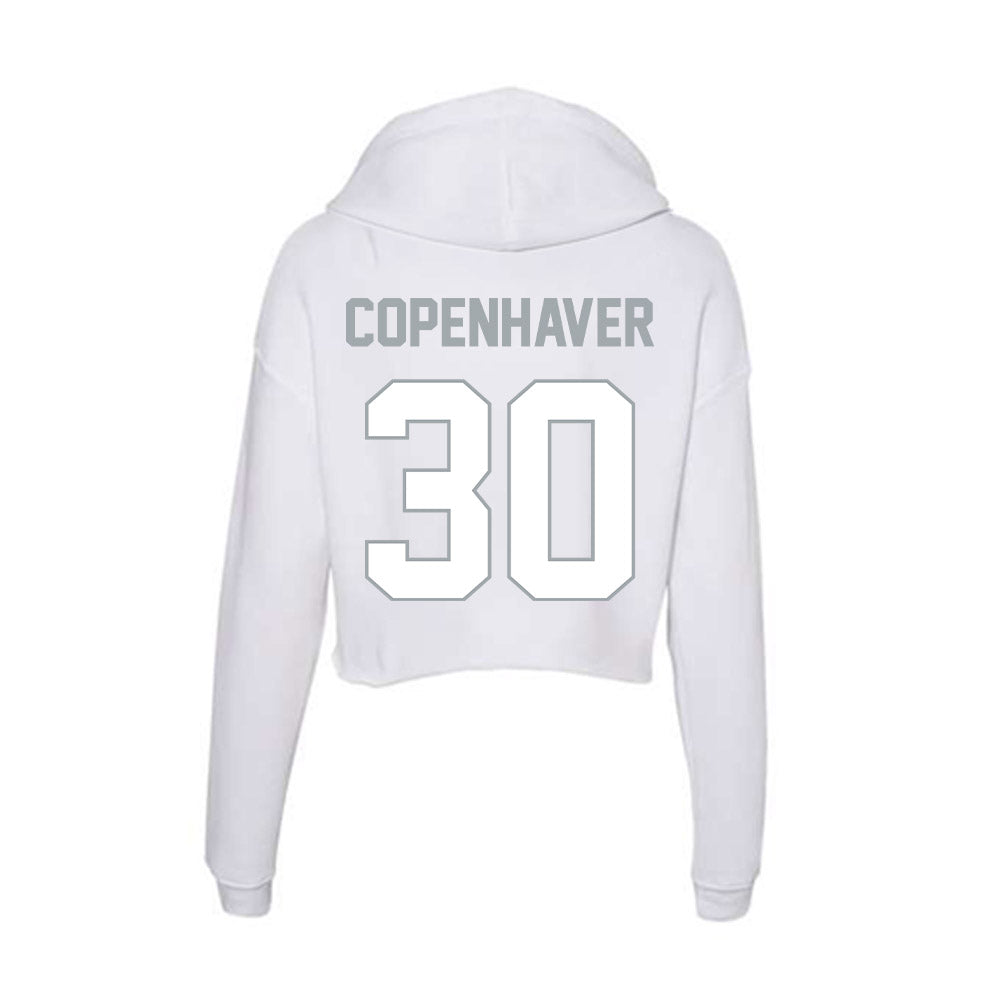 Ohio State - NCAA Baseball : Nik Copenhaver - Classic Shersey Women's Crop Fleece Hoodie-1